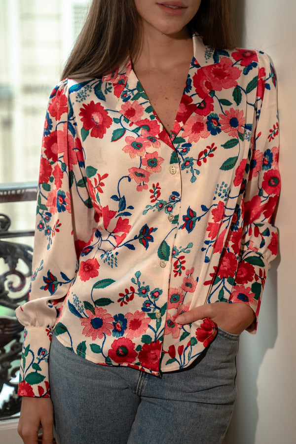 Sofia floral shirt